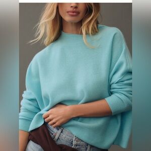 Anthropologie Alani mock neck cashmere sweater